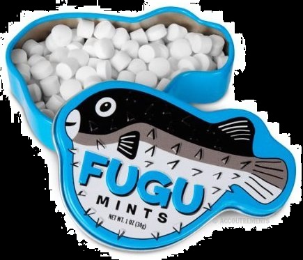 Halloween Candy For Sale Deadly FUGU Fish Mints