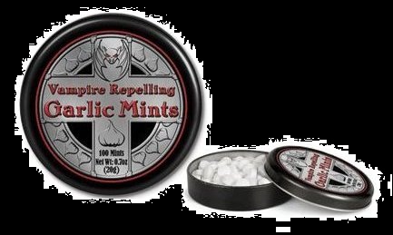 Halloween Candy For Sale Candy Store Vampire Repelling Garlic Mints