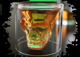 Halloween Candy For Sale Crystal Skull Shot Glass