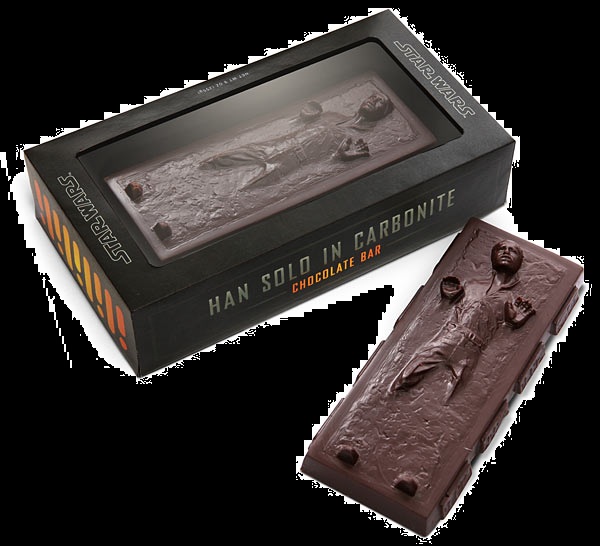 Halloween Candy For Sale Hon Solo Star Wars Carbonite Chocolate Bar