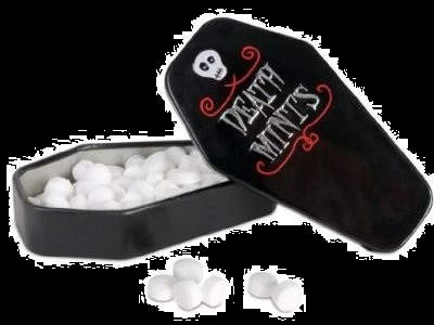 Halloween Candy For Sale Mints Coffin Death Mints
